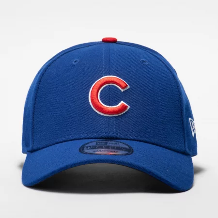 Шапка с козирка mlb chicago cubs, синя