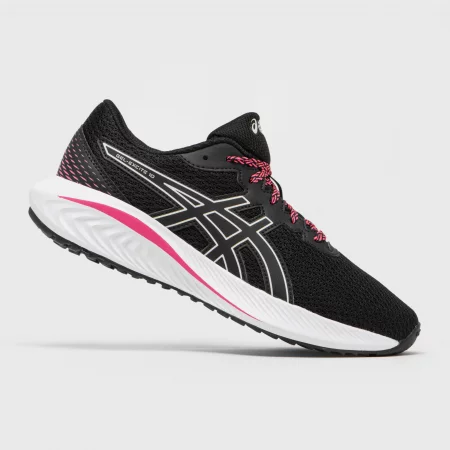 Детски обувки за бягане asics gel excite 10, черно/розово