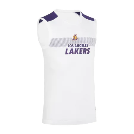 Долен потник за баскетбол ut500 nba los angeles lakers, бял