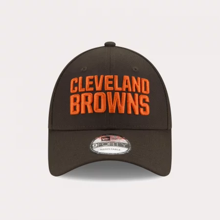 Шапка с козирка nfl cleveland browns, кафява