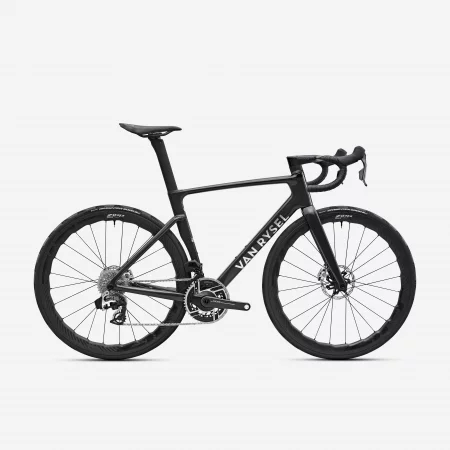 Шосеен велосипед rcr pro sram red axs датчик за мощност zipp 454 nsw black shiny