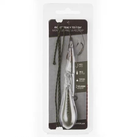 Шаранджийски монтаж rig clip ready to fish 90 г, кука 2