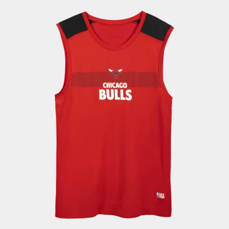 Детски долен потник за баскетбол ut500 nba chicago bulls, червен