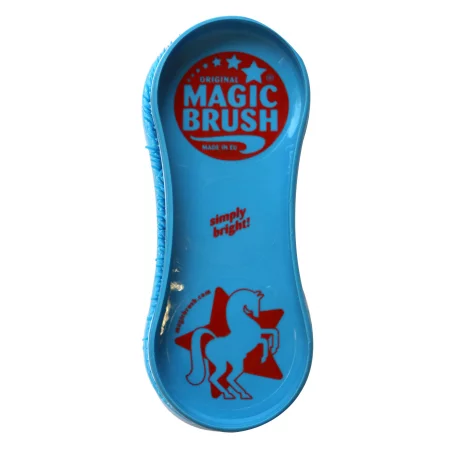 Четка за езда magic brush, небесносиня