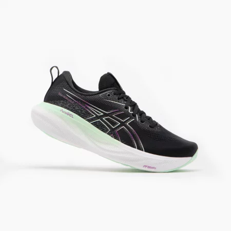 Дамски обувки за бягане asics gel ziruss 8, черно/виолетово