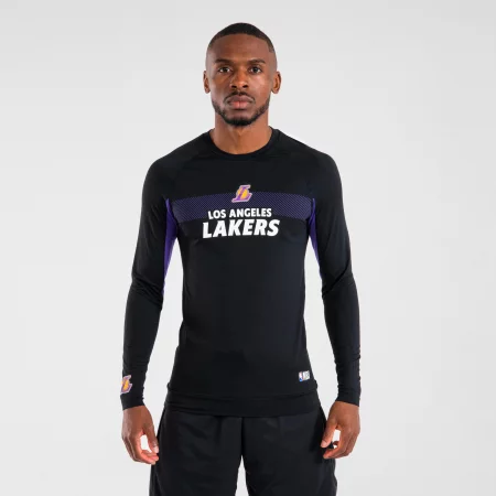 Долна блуза за баскетбол ut500 nba los angeles lakers, черна