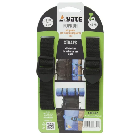 Ленти с катарама YATE 2x75 см - 2 броя