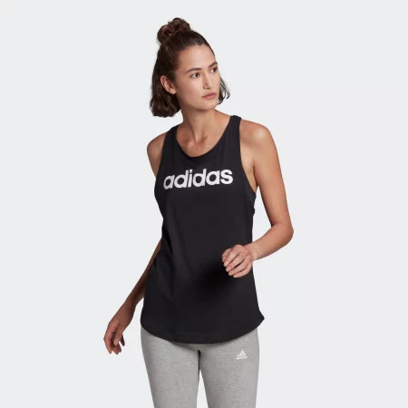 Дамски потник за фитнес adidas, черен