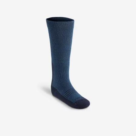 Детски чорапи за езда 500 warm, розови