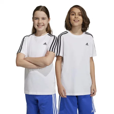 Детска тениска adidas, бяла