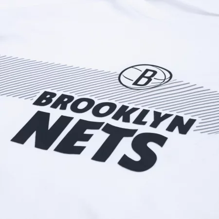 Долна блуза за баскетбол ut500 nba brooklyn nets, бяла