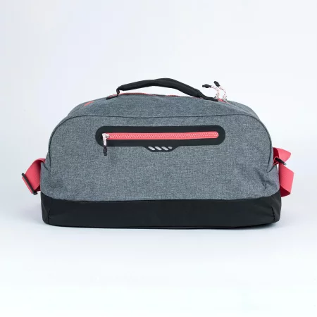 Сак за плувна екипировка duffle 27 л, сиво/розово